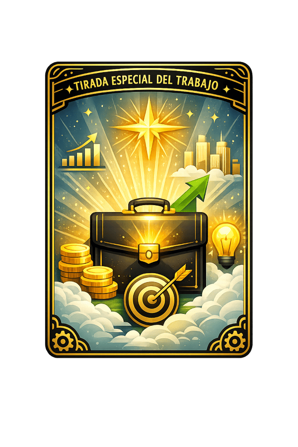Tirada de tarot trabajo 10 € 30 minutos. Tirada especial para el trabajo